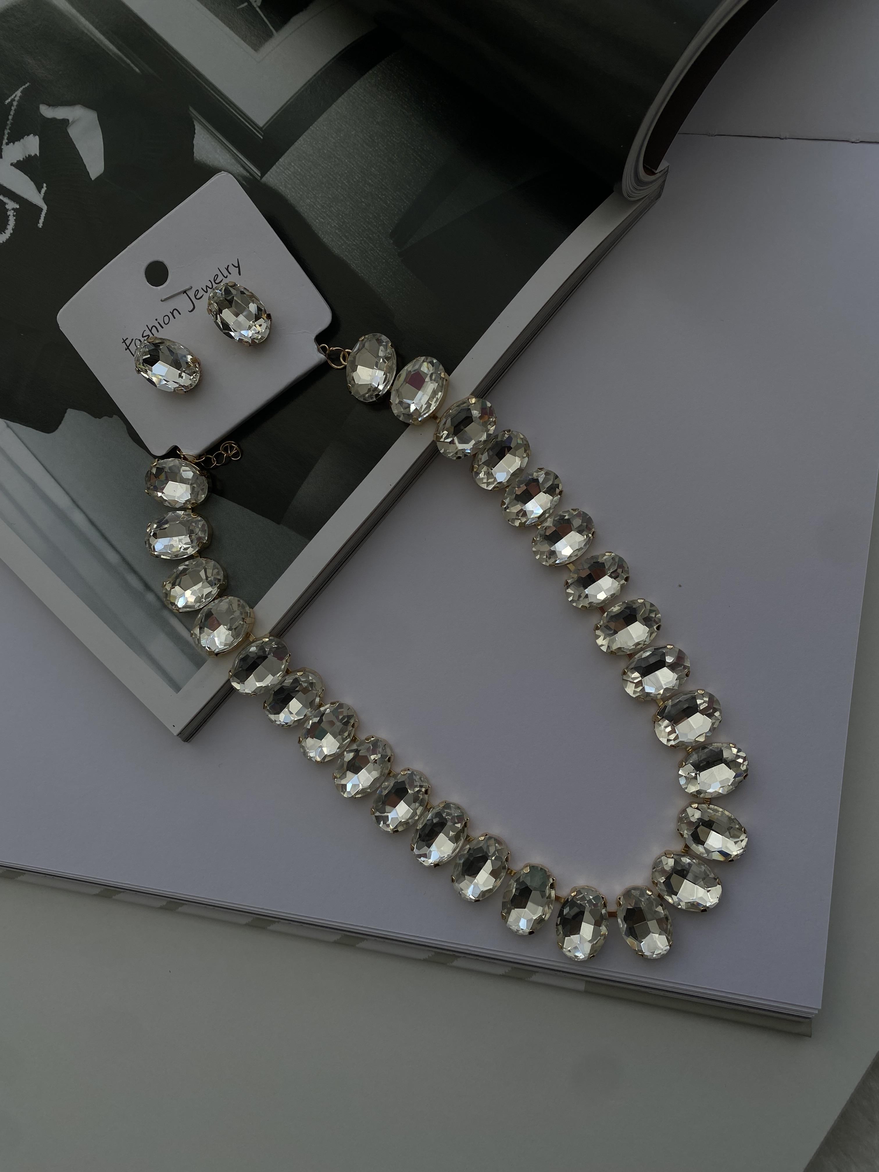 Vıp  kolye küpe seti